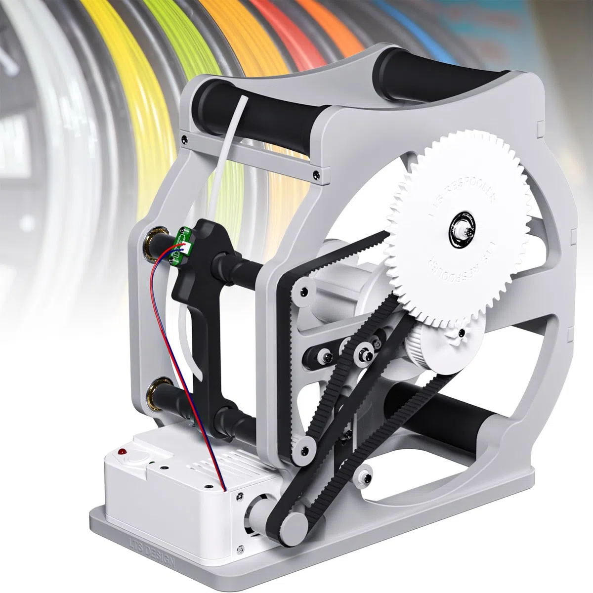 Verbrauchsmaterial in Industriequalität, intelligenter Start/Stopp, geeignet für 1-kg-Spulen, elektrische Aufwickelmaschinen, Allzweck-Wickelmaschinen