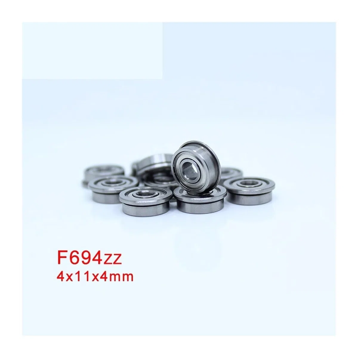 Abgedichtete Lager, F693zz F694zz Lager F695zz F696zz F698zz ABEC-1 10 Stück doppelt geschirmte Zoll-Kugellager (F695ZZ-A1-10 Stück) | F696ZZ-A1-10PCS