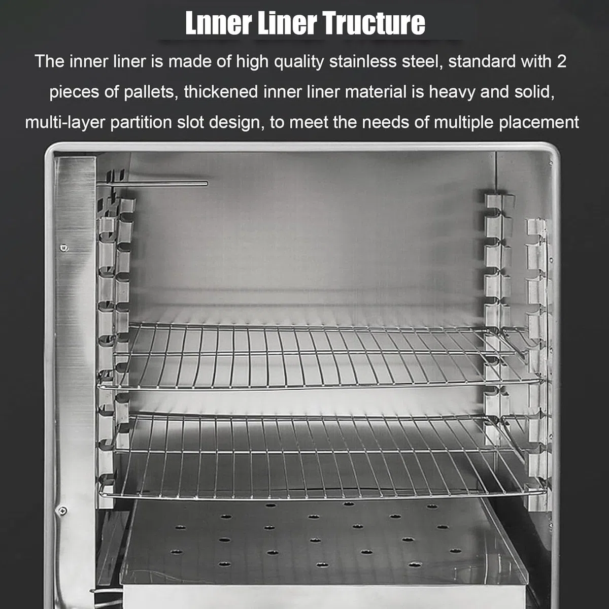 Labortrockenschrank aus Edelstahl mit konstanter Temperatur, geräuscharm, Stahlplatte(Stainless steel inner liner,43L)