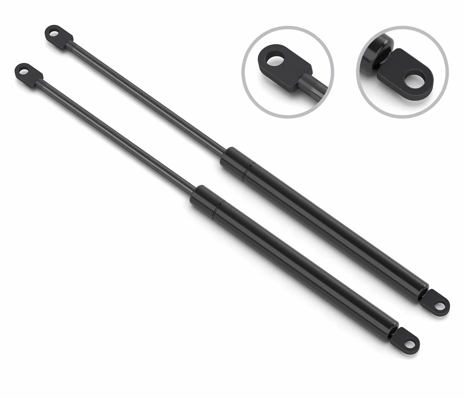 Stabilus SET 2 Stück Gasfeder LIFT-O-MAT® hydraulischer Dämpfer mit Newton / 10 kg Ausschubkraft Gasdruckfeder u.a. für Möbel, Türen, Wohnmobile, Klappenbeschläge Art.Nr. 082651 | u.a. für Möbelklappen, Wohnwagen und DIY-Projekte - Länge: 365,50 mm, Hub: