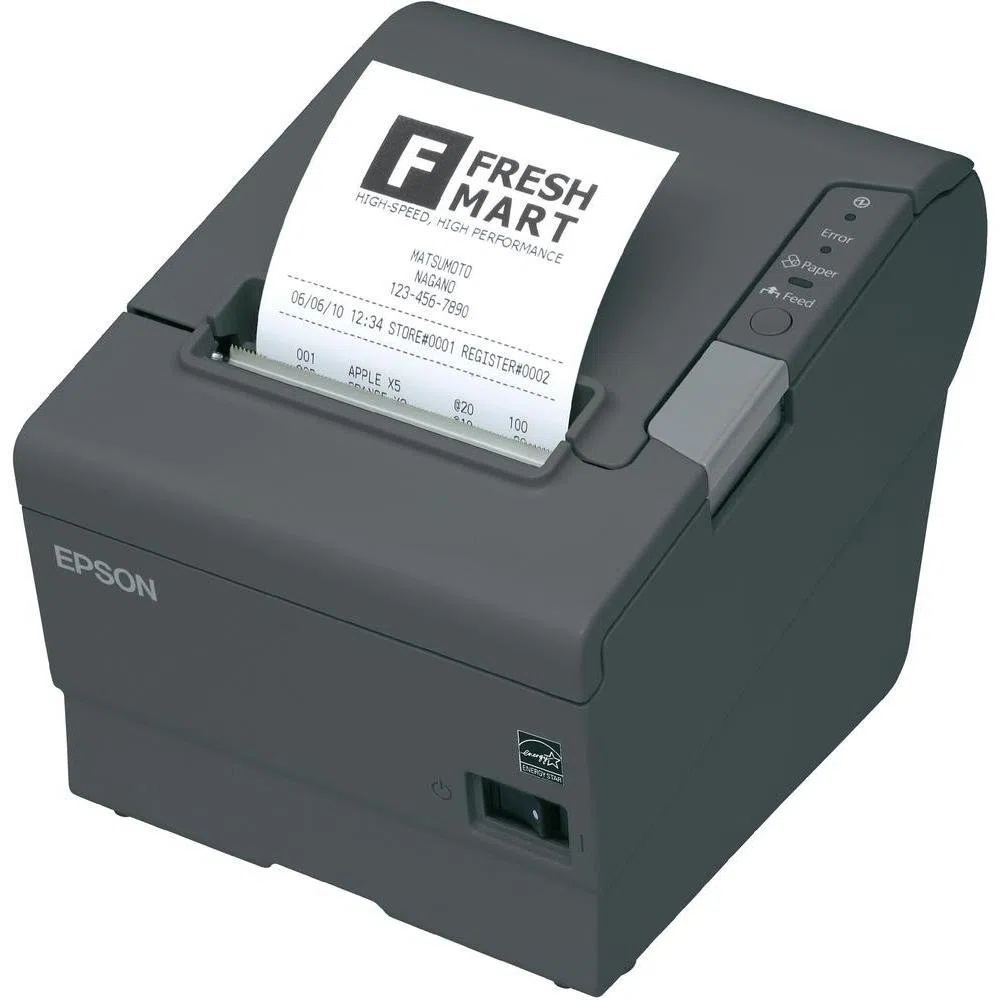 Epson eps88sswnt-c TM-T88V Bon-Drucker Thermodirekt 180 x 180 DPI USB, RS-232 Dark Grey Epson Cool White