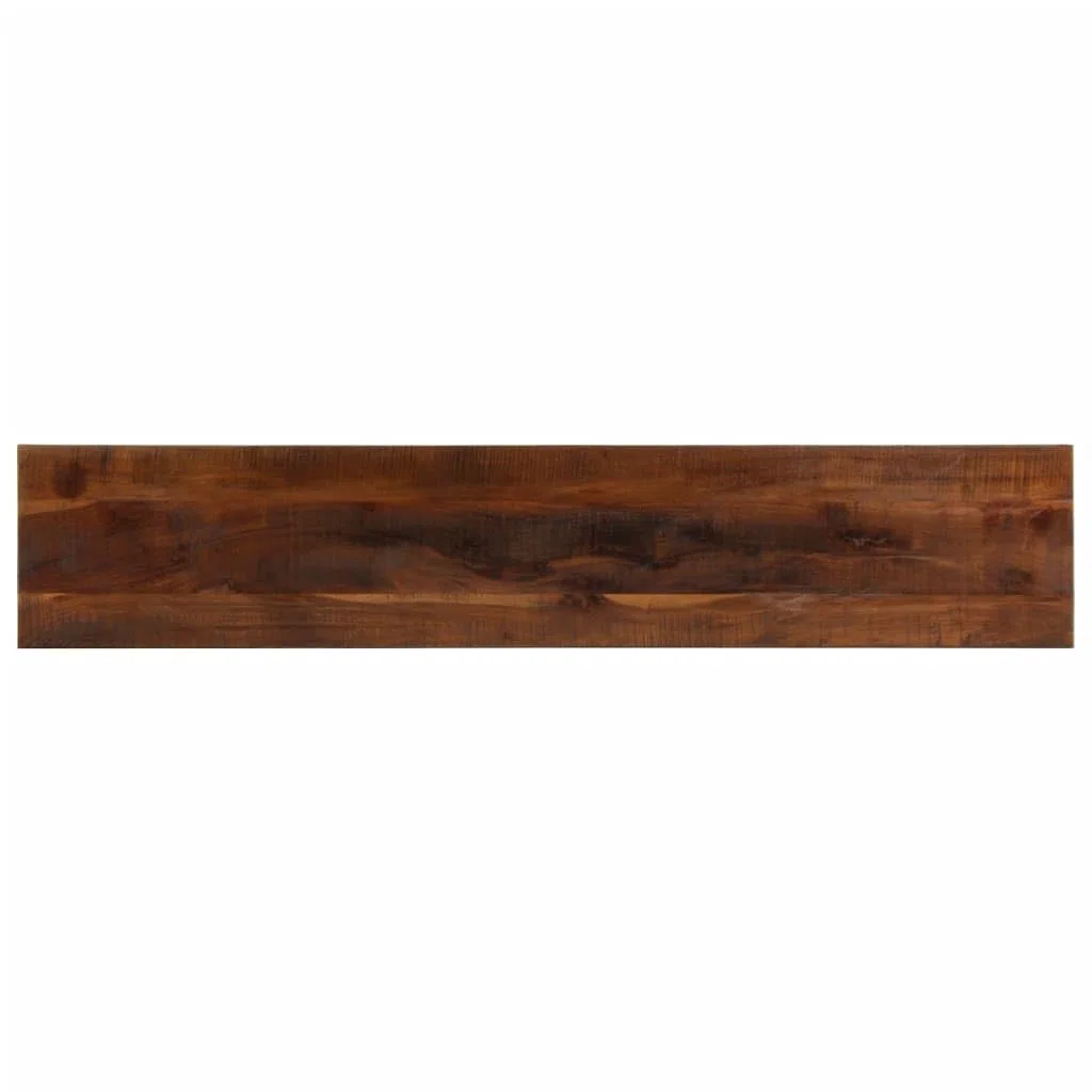 vidaXL Tischplatte, Holzplatte Rechteckig, Massivholzplatte für Tisch Esstisch Couchtisch, Ersatztischplatte, 180x20x2,5cm Altholz Massiv
