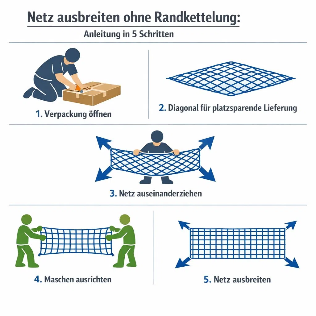 Taubenschutznetz Vogelschutznetz 5 cm Masche 1,2 mm Fadenstärke Schwarz über 100 Größen zur Auswahl von 4 m x 4 m bis 20 m x 50 m (4 m x 17 m)