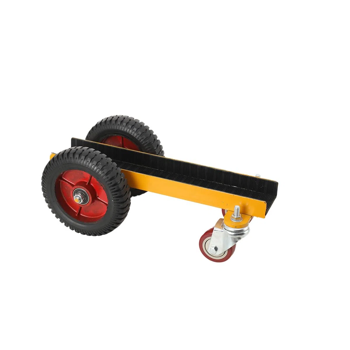 LALABU Plattenwagen, Plattentransporter mit 4 Rädern, 500 kg Tragfähigkeit, Transportwagen, Plattenkarre für Stahlplatten/Matratzen/Türen/Trockenbauplatten