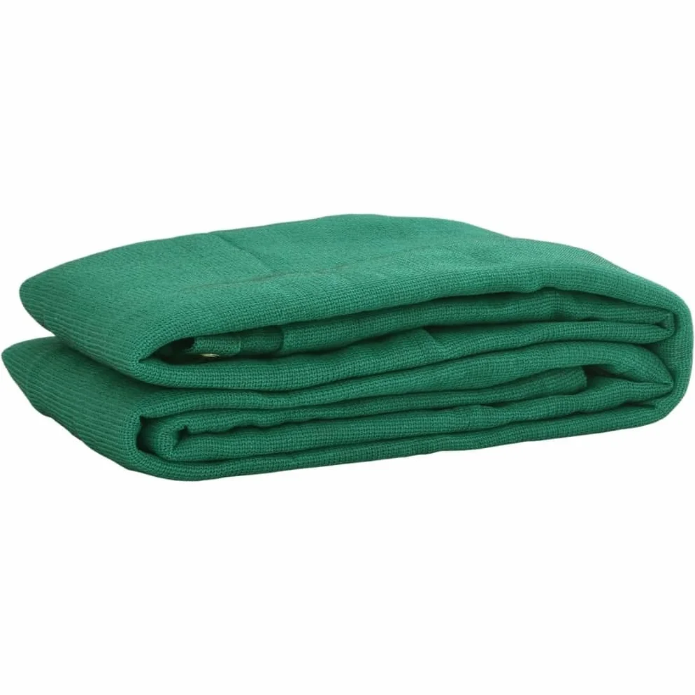 Ladungssicherungsnetz 2,5x4,5 m Grün, Anhängernetz aus HDPE und Polyester, elastische Kordel für einfache Befestigung, feinmaschiges Anhänger Abdecknetz für Pickup, Boot