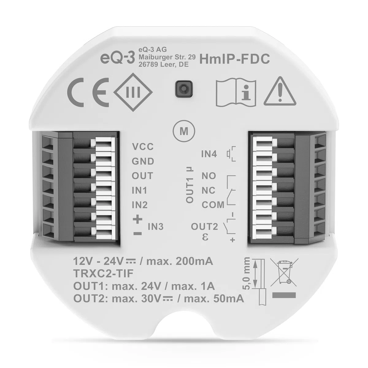 Homematic IP Smart Home Universal Türöffner Controller, 160811A0