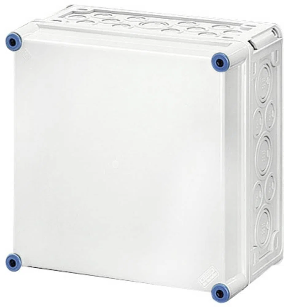 Hensel Mi-Leergehäuse, Industriegehäuse Mi 0201 275x275x146mm mit Deckel grau