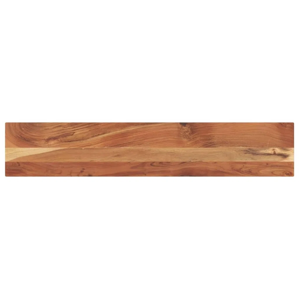 vidaXL Tischplatte, Holzplatte Rechteckig, Massivholzplatte für Bartisch Beistelltisch Esstisch, Ersatztischplatte, 180x20x2,5cm Akazienholz