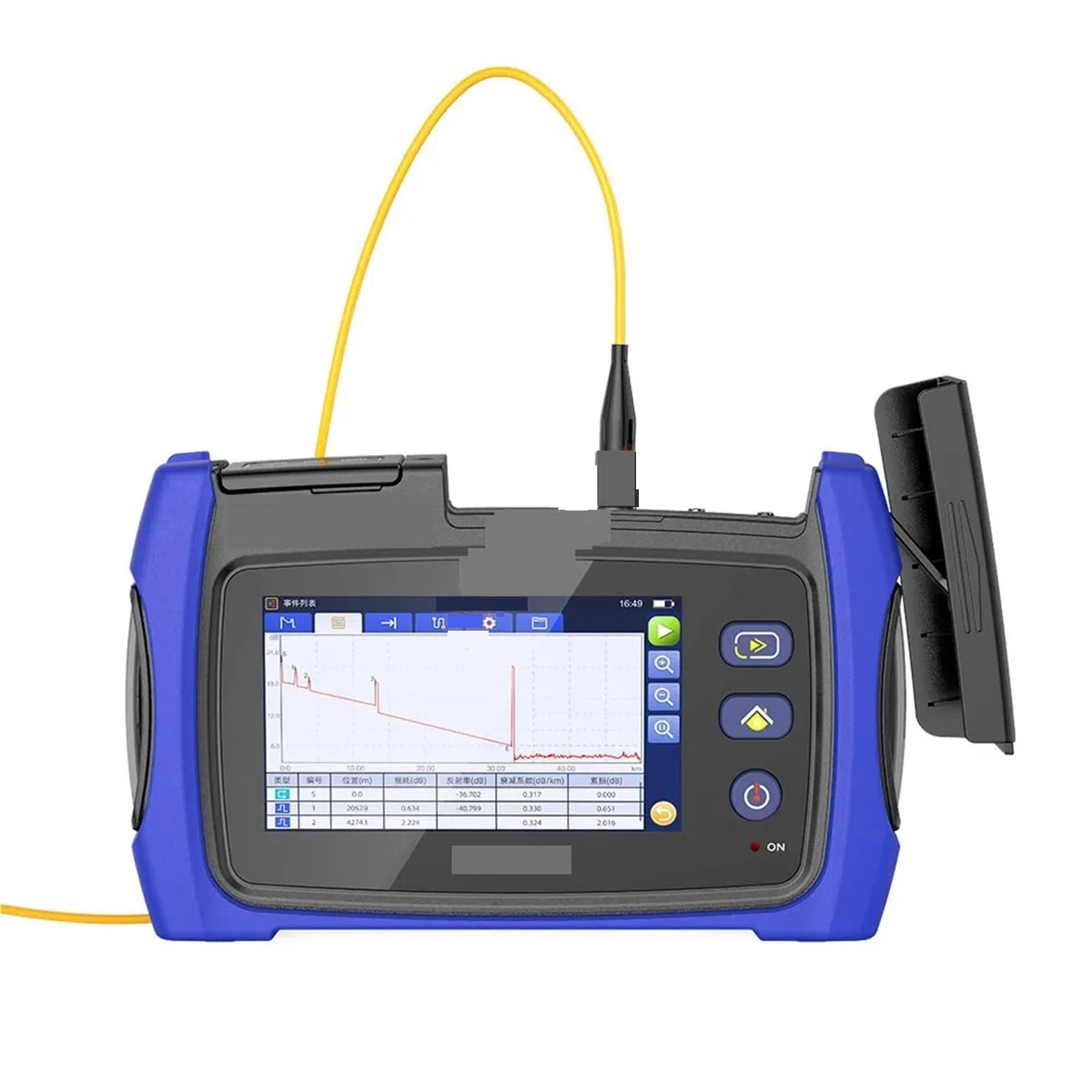 OTDR 1310/1550/1577/1625/1650nm 31dB/29dB VFL Optical Time Domain Reflektometer OPM Aktive Faser Live Tester(KL6100S1 UPC)