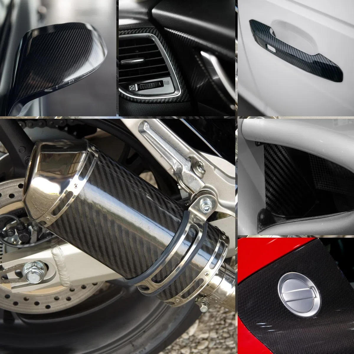 DD Composite Carbon Komplett-Set 5,0m² Köper Epoxidharz transparent Carbongewebe Top Qualität einzigartige Optik individuelles Design echte Kohlefaser