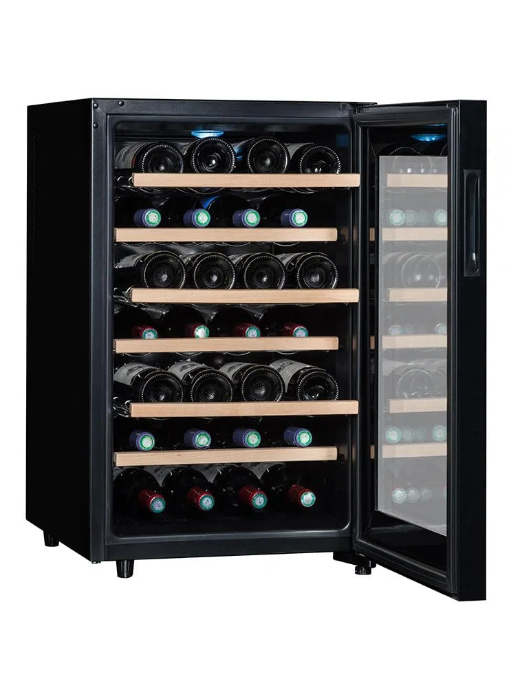 La Sommeliere - Ultra-leiser Hybrid-Weinkühlschrank LS28SILENCE 28 Flaschen