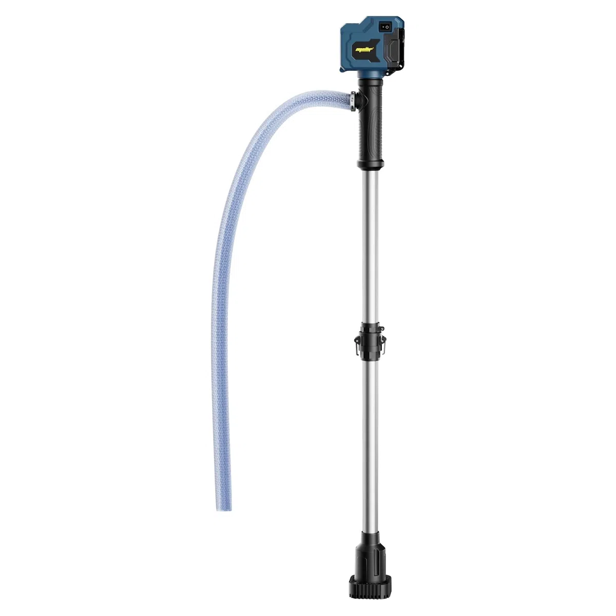 Mellif Akku Regenfasspumpe kompatibel mit Bosch professional 18V Akku, Wasserpumpe (Bürstenlos Motor, max. Fördermenge 2725 L/h,Förderhöhe 8 m,3-stufiger Durchfluss) für Regenwassertonne (Ohne Akku)