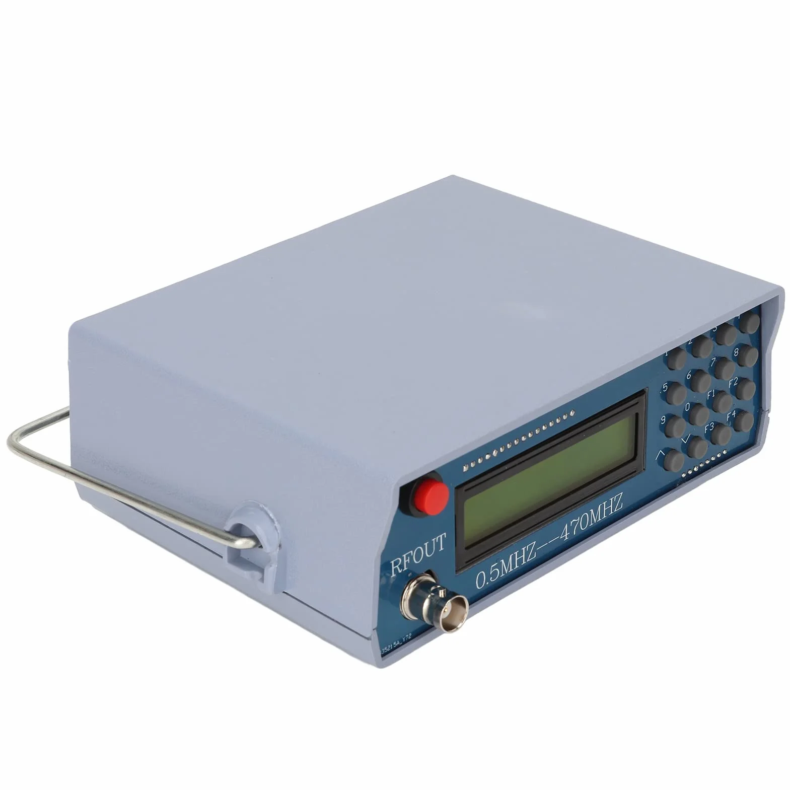0,5 MHz Bis 470MHz Signal Generator, FM Radio Intercom Signal Generator Zähler, -70 Bis 132dB Frequenz Messer Tester für Luftfahrt/drahtlose Kommunikation/Fertigung
