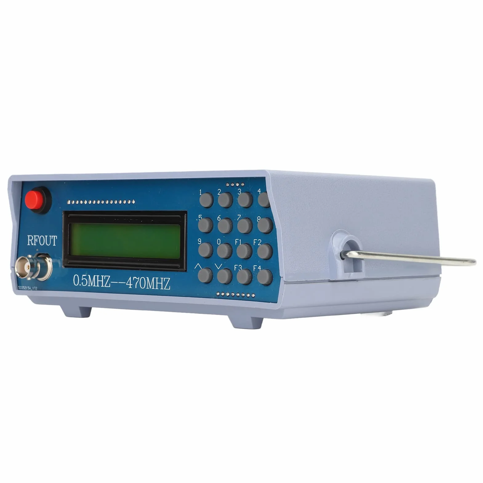 0,5 MHz Bis 470MHz Signal Generator, FM Radio Intercom Signal Generator Zähler, -70 Bis 132dB Frequenz Messer Tester für Luftfahrt/drahtlose Kommunikation/Fertigung