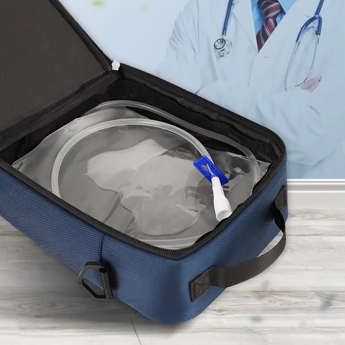 Tragbarer Peritonealdialyse-Flüssigkeitswärmer, konstante Temperatur, Heiztasche für Zuhause, Reisen und den Außenbereich
