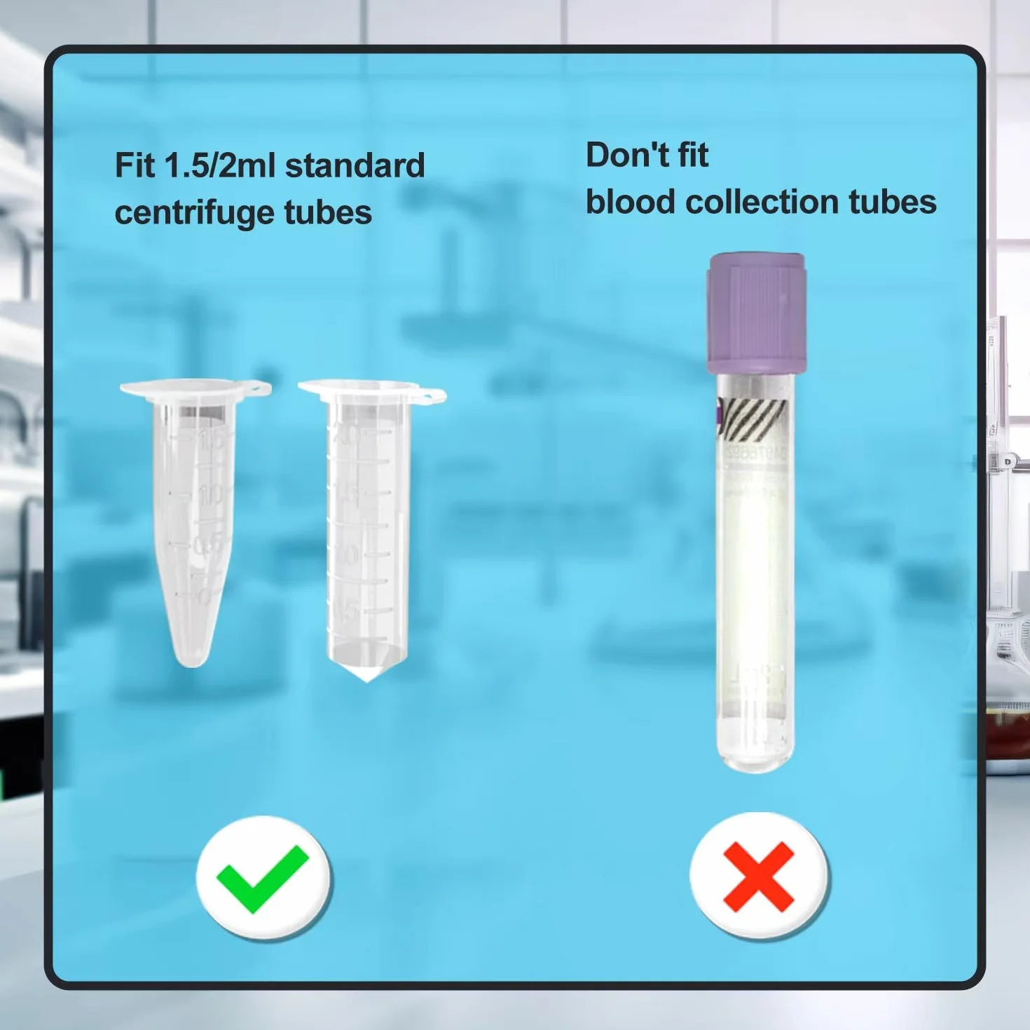 ONiLAB 's Scientific Mini Zentrifuge 7000RPM, 2680 x g RCF, Laborzentrifuge mit 2 Rotoren für 8 x 0,2/0,5/1,5/2,0 ml und 0,2 ml x 32 PCR Streifen, geräuscharm, ≤ 45 dB, 10-240 V, grüner Deckel