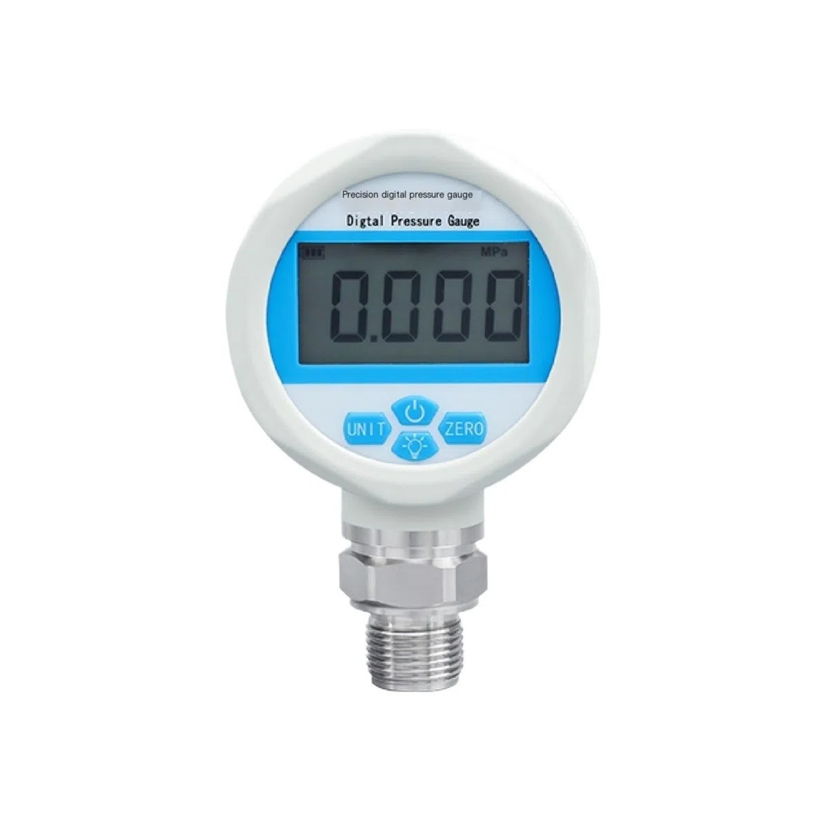 Präzisions-Digital-Manometer, YB60A −100 kPa ~ 100 MPa, optionales Verbund-Vakuum-Manometer, 60 mm Spitzenwert(0-100kpa)