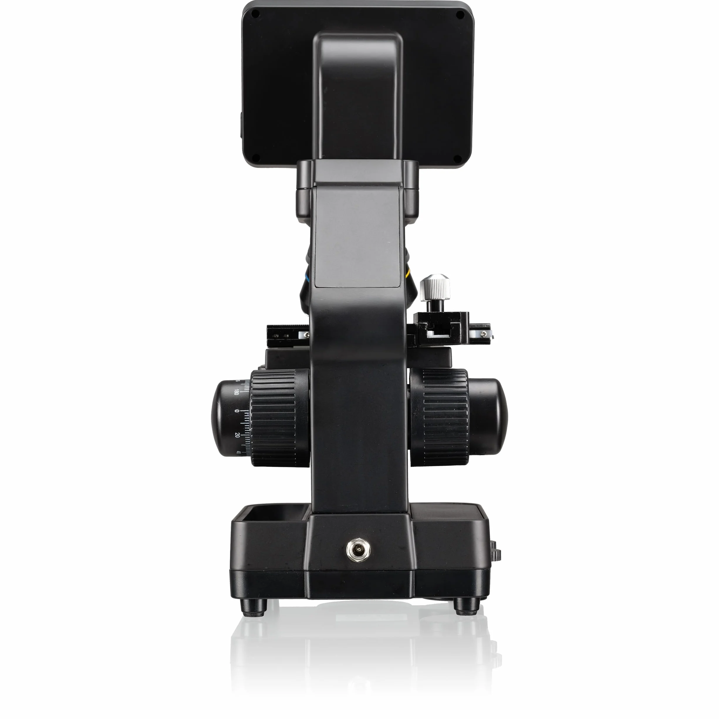 Bresser Mikroskop Biolux Touch 5 MP LCD Mikroskop für Schule und Hobby mit mechanischem Kreuztisch, HDMI, USB, SD Anschluss