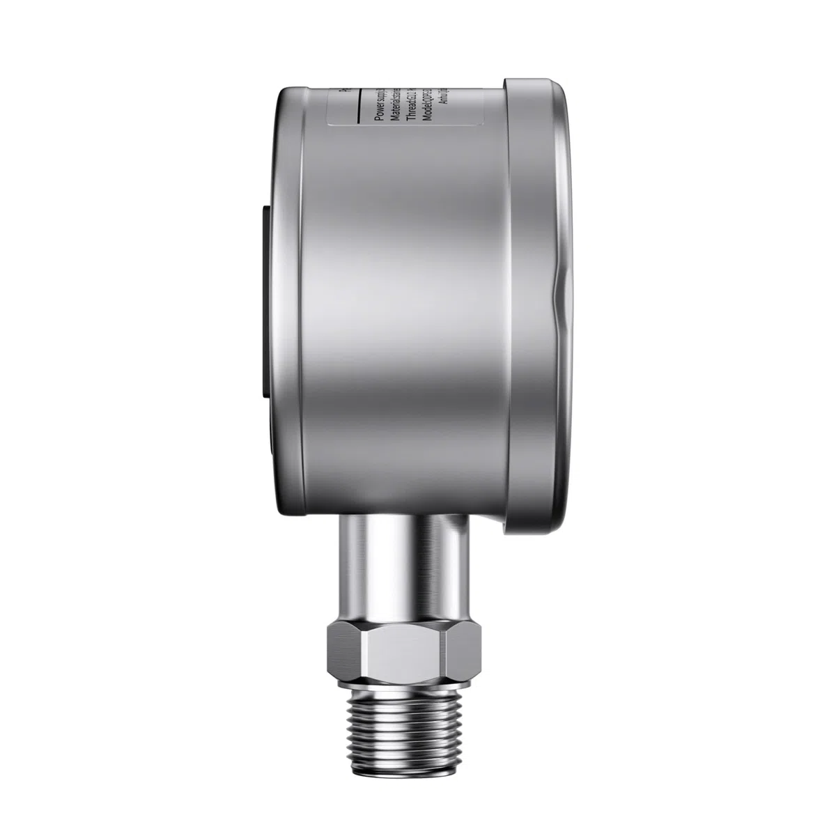 Digitales Manometer, -0,1–60 MPa, 300 bar, Industrie-Manometer, 80 mm, 0,1% Genauigkeit, Manometer(0-0.16Mpa)