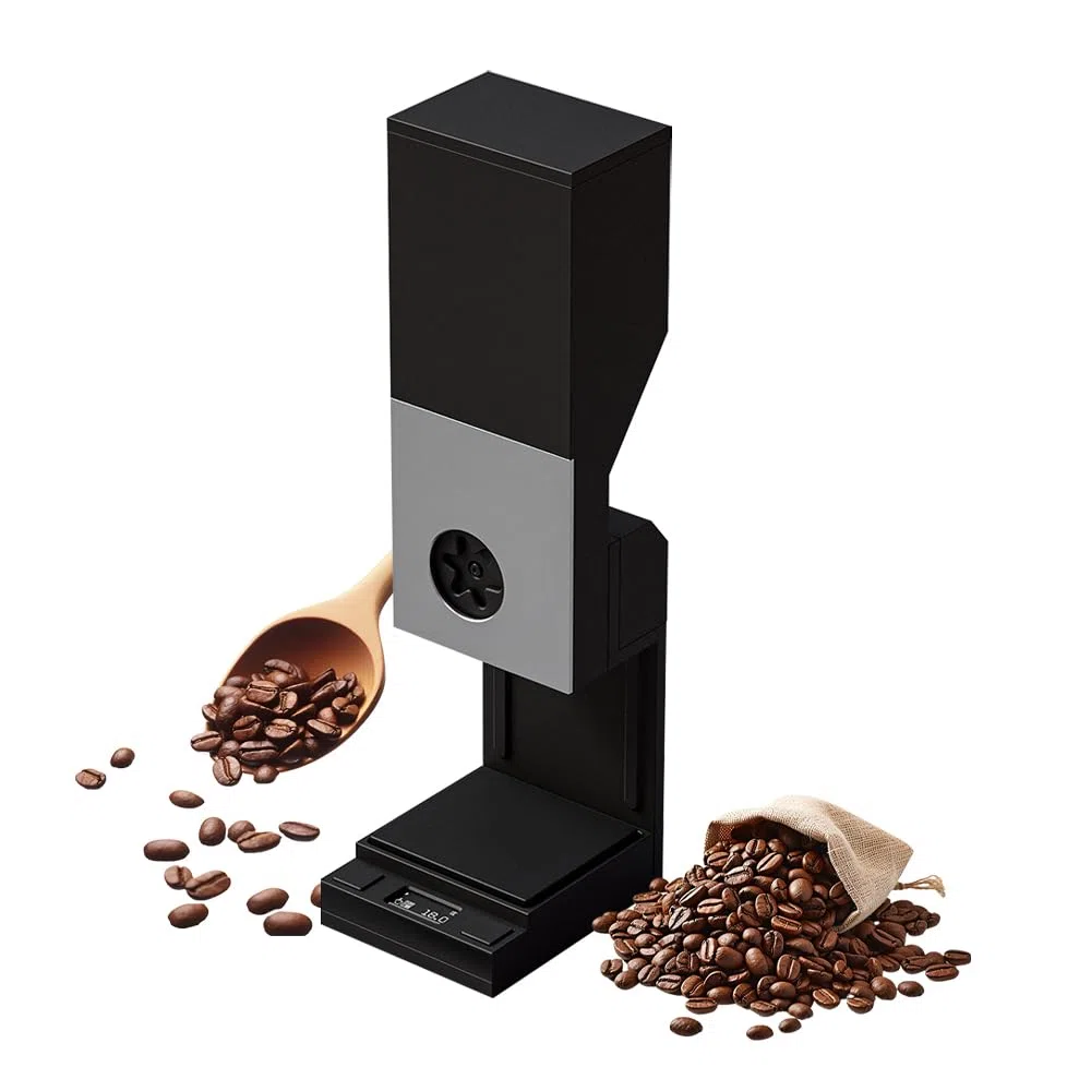 Kaffeebohnen-Zählmaschine - Quantitativer Einzeldosen-Spender -Espresso-Kaffee-Werkzeug für Kaffee - 200g Behälterkapazität