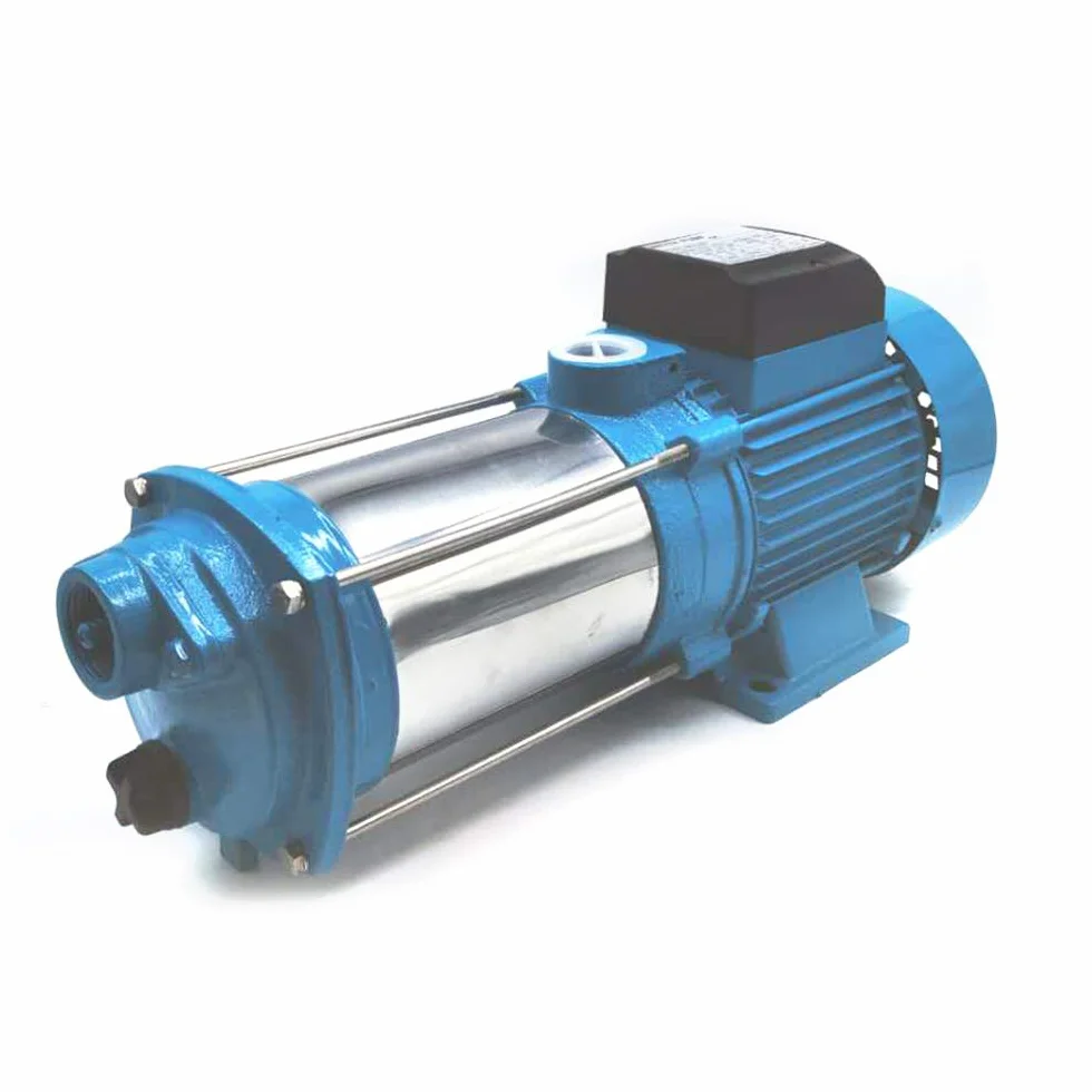 Mehrstufige Kreiselpumpe 4000L/H 1300/2200/2500W 2850U/min, 9.8 Bar Gartenpumpe Wasserpumpe Jetpumpe Druckverstärker für Hauswasserwerke, Haus und Garten, Wasserversorgung (1300, Watt)