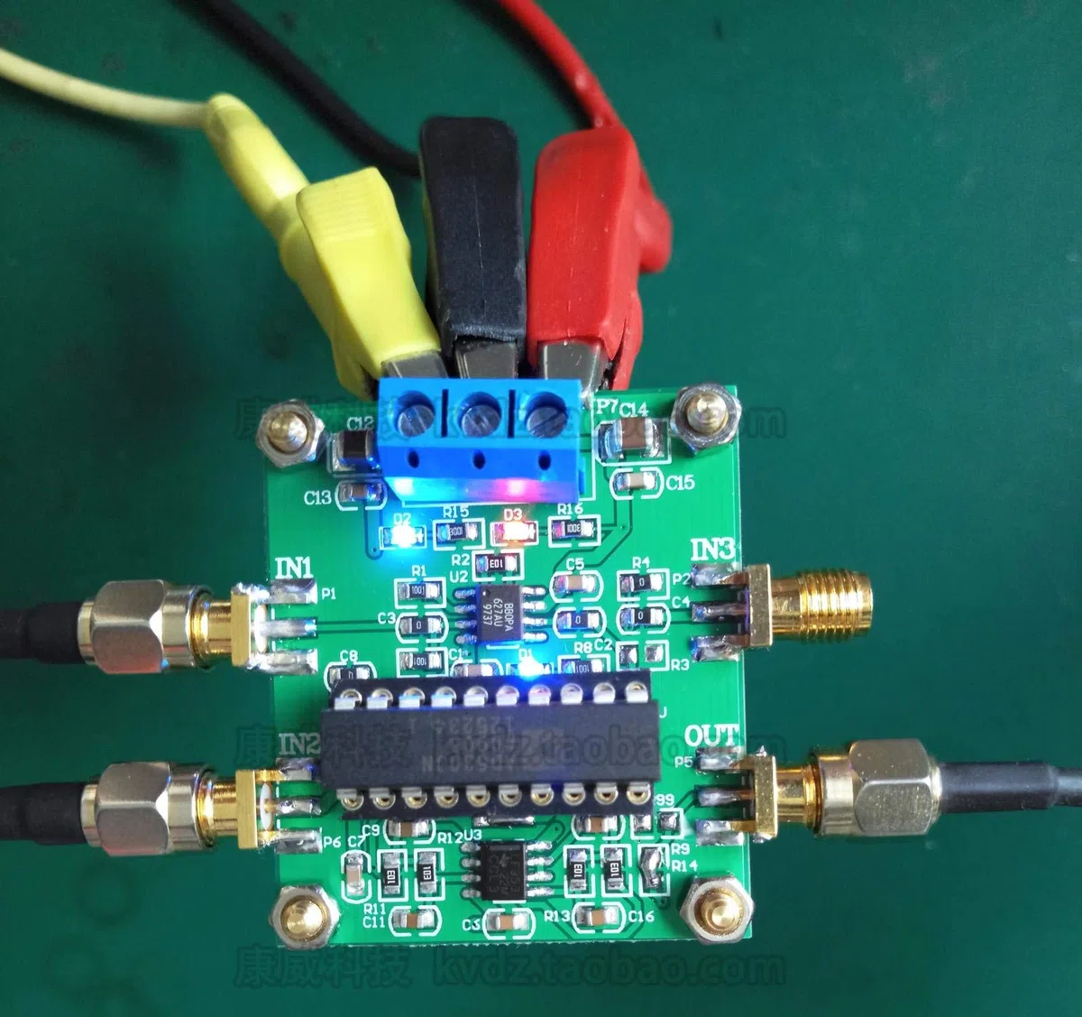Taidacent AD630 Lock-in-Verstärker, minimale Systemphasenempfindlichkeit, Erkennung schwacher Signalkonditionierung, ausgewogene Modulation