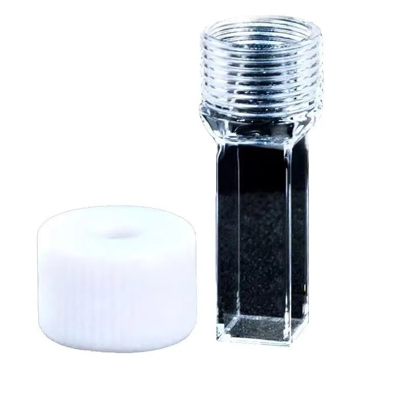 10 mm Quarz-Spiralrillen-Kolorimetrieschale – 3,5 ml, kompatible Laborausrüstung