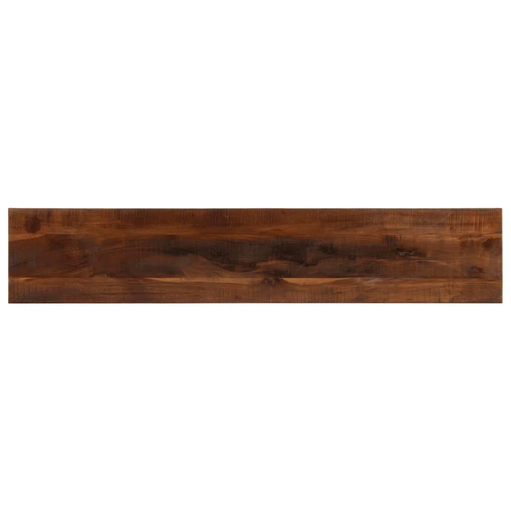 vidaXL Tischplatte, Holzplatte Rechteckig, Massivholzplatte für Tisch Esstisch Couchtisch, Ersatztischplatte, 160x20x2,5cm Altholz Massiv