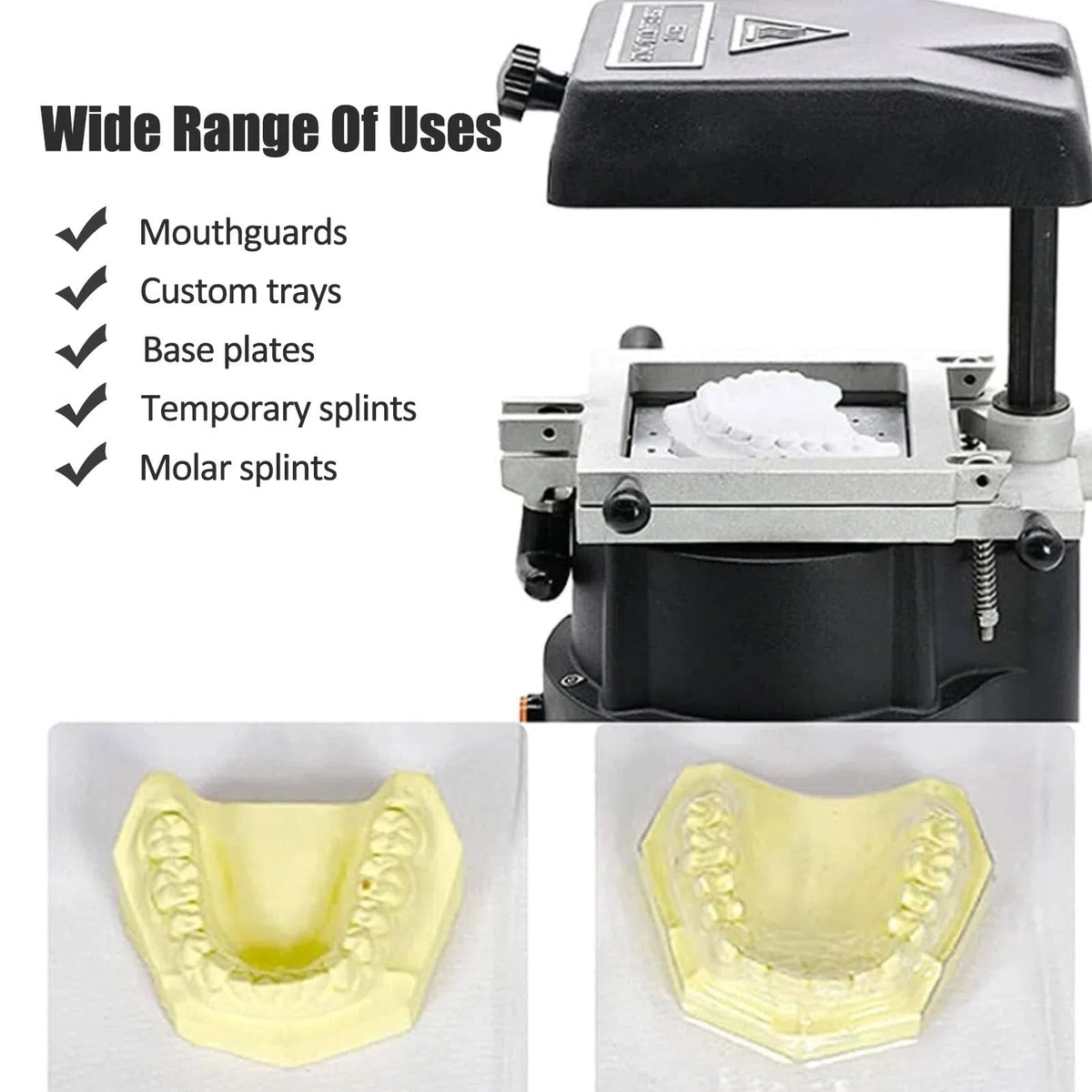 Dental-Vakuumformmaschine zum Wärmeformen, professionelle Laborausrüstung für vielfältige klinische Anwendungen