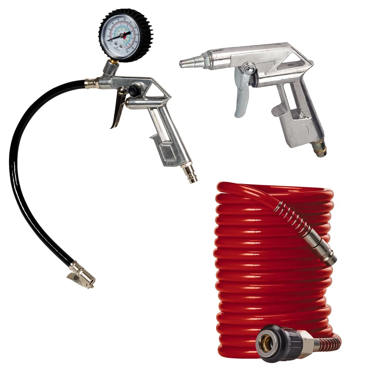 Einhell Kompressor TE-AC 24 Silent (leiser Kompressor mit 750 W Leistung, max. 8 bar, öl- und servicefreier Motor, 24 l-Tank, Manometer und Schnellkupplung, Sicherheitsventil)