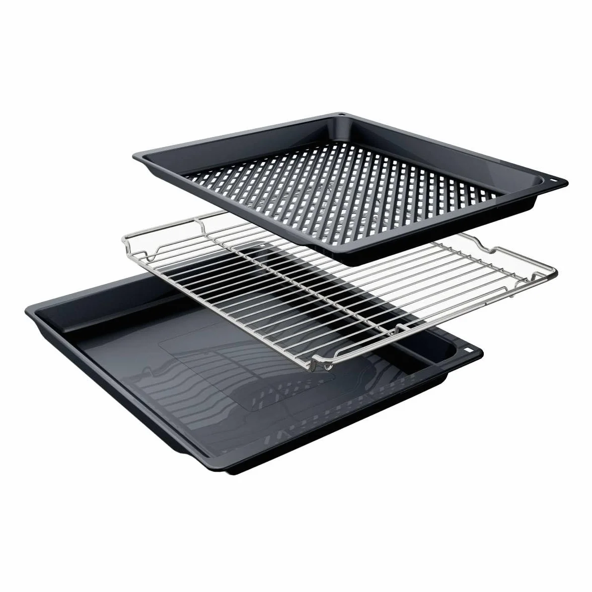 Bosch, Backofen, Serie 6, AirFry-Funktion, weiß, HBG536EW4 | Gesünderes Kochen für die ganze Familie mit knusprigen und köstlichen Ergebnissen.
