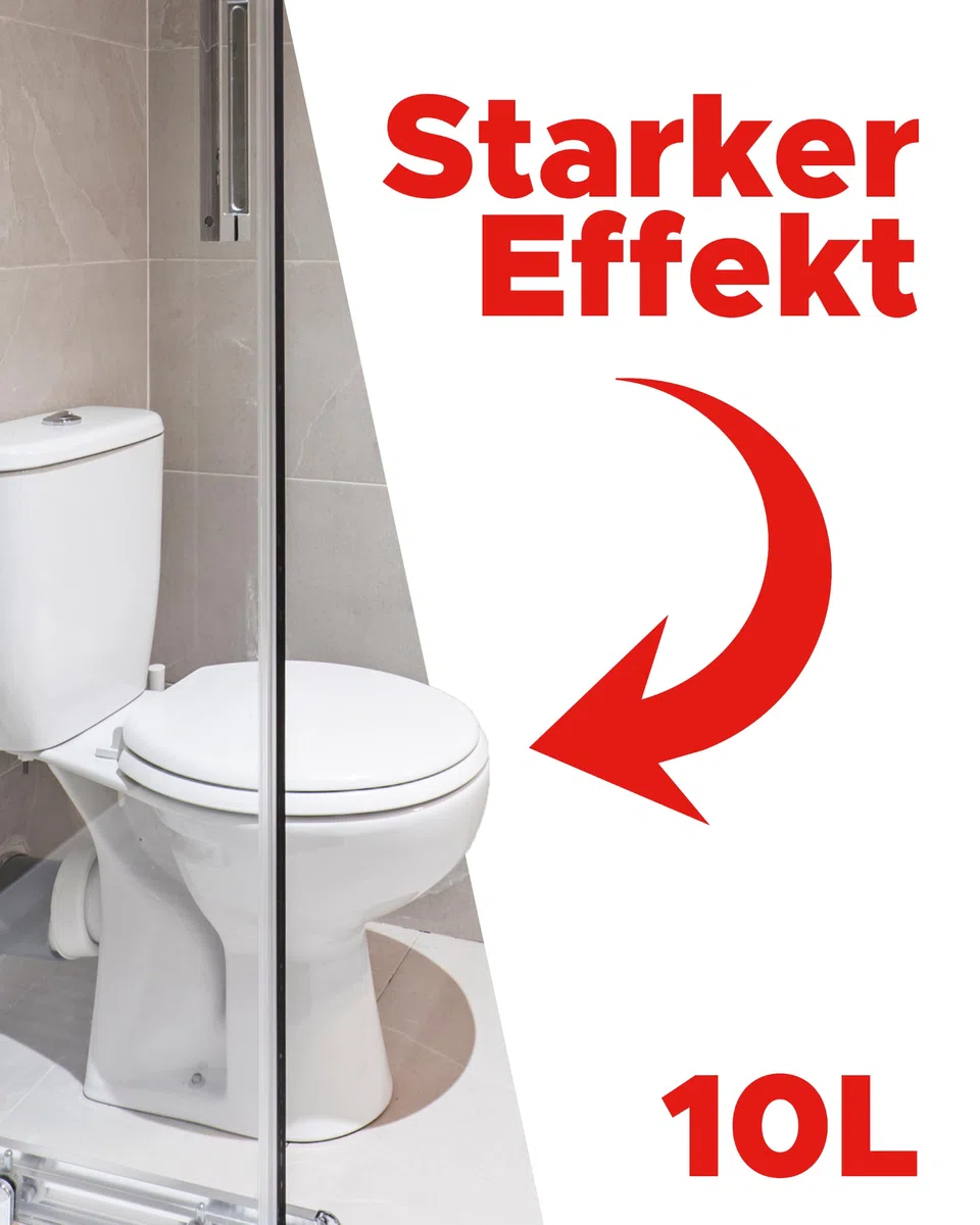 Lorito Sanitärreiniger Sanipur 10 L Konzentrat, Badreiniger extra stark | Saurer Urinsteinentferner & Badreiniger extra stark mit Abperleffekt gegen Kalk & Rost, ergiebiges Konzentrat (20–50 ml/10 L)