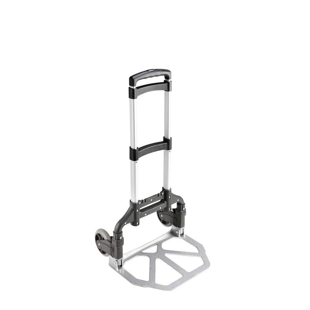 Adam Hall Accessories Porter - Zusammenklappbare Sackkarre mit verriegelbarem Ausziehgriff, AHPORTER, Silber Schwarz, 1000 mm