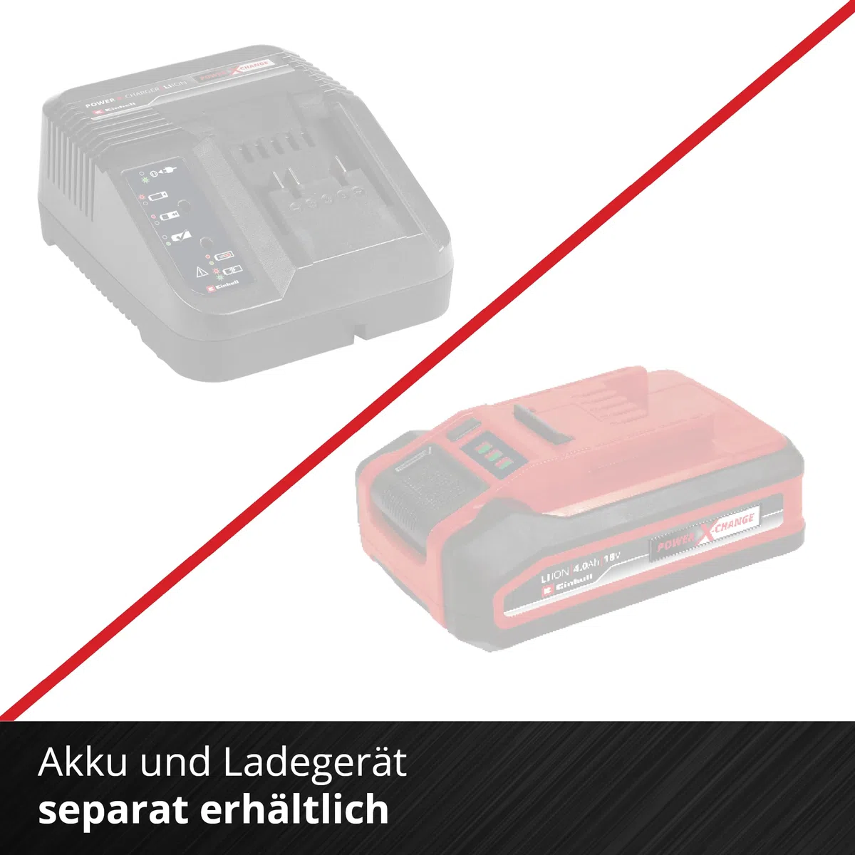 Einhell Akku-Gartenpumpe AQUINNA 36/30 Set Power X-Change (36 V, 3000 L/h Fördermenge, max. 26 m Förderhöhe, ECO-Schalter, inkl. 4 m Saugschlauch, ohne Akkus)