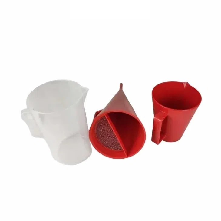 Labor Kunststoff Marsh Trichter Viskosimeter Marsh Schlamm Erdöl Bohren Stoppuhr 946ml Test Detektor Set