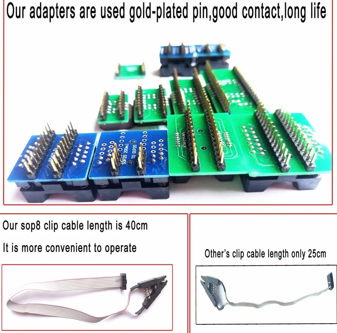 T76 Programmer 15 Adapters Compatible with XGecu T56 T48 TL866II Replacement Support Eprom ISP IC Chip SOP PIC NAND Flash EMMC QFN QFP GAL CPLD VGA BGA Socket