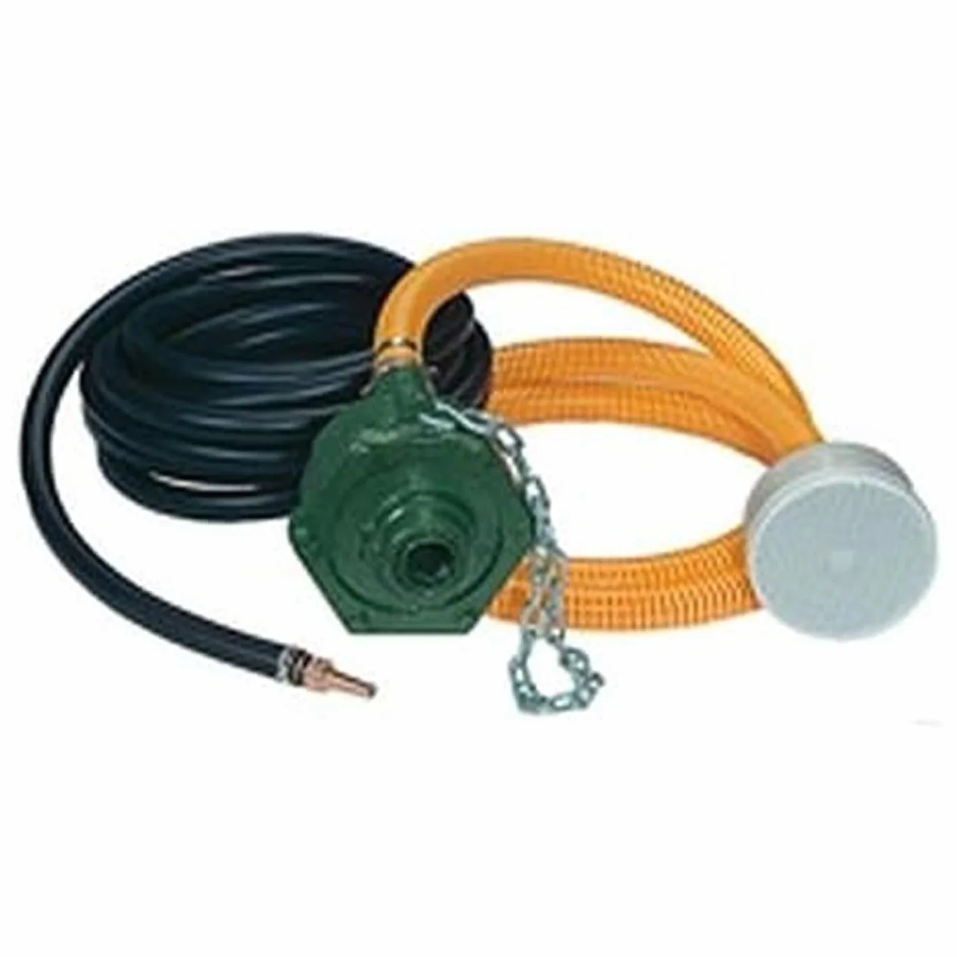 Zapfwellenpumpe ML 20 – Wasserpumpe für Traktor | 4 kW - 25 bar Druck - 180 l/min Fördermenge | inkl. Saug- & Druckschlauch, Spritzdüse & Saugkorb | ideal für Feldbewässerung & Landwirtschaft