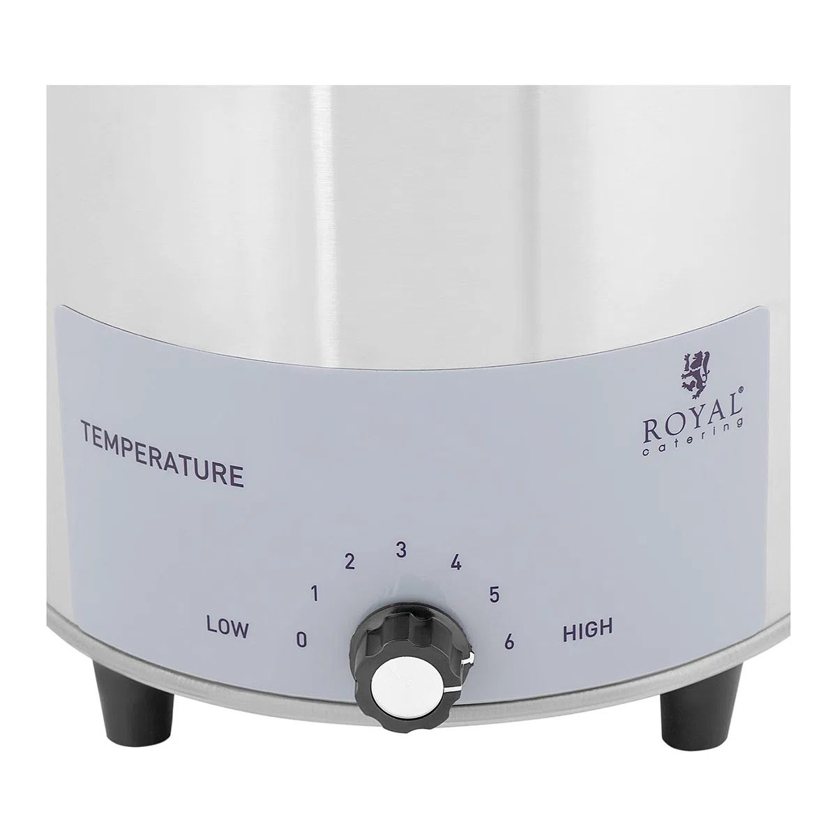 Royal Catering RCSW-08 Saucenspender mit Heizfunktion 3,3 l Pumpstation Pumpspender
