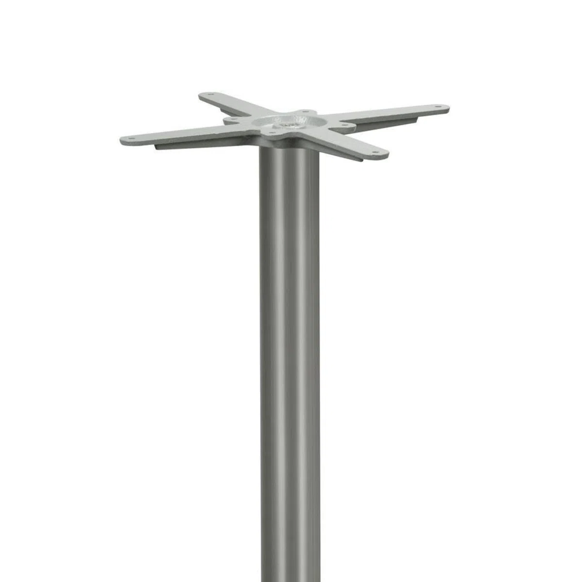 Stehtischgestell Tischbein Edelstahl | Premium | PD7586inox/110 | INOX | Stehtisch | Höhe 108 cm | 26 kg | max. Tischplattengröße Ø 90 cm