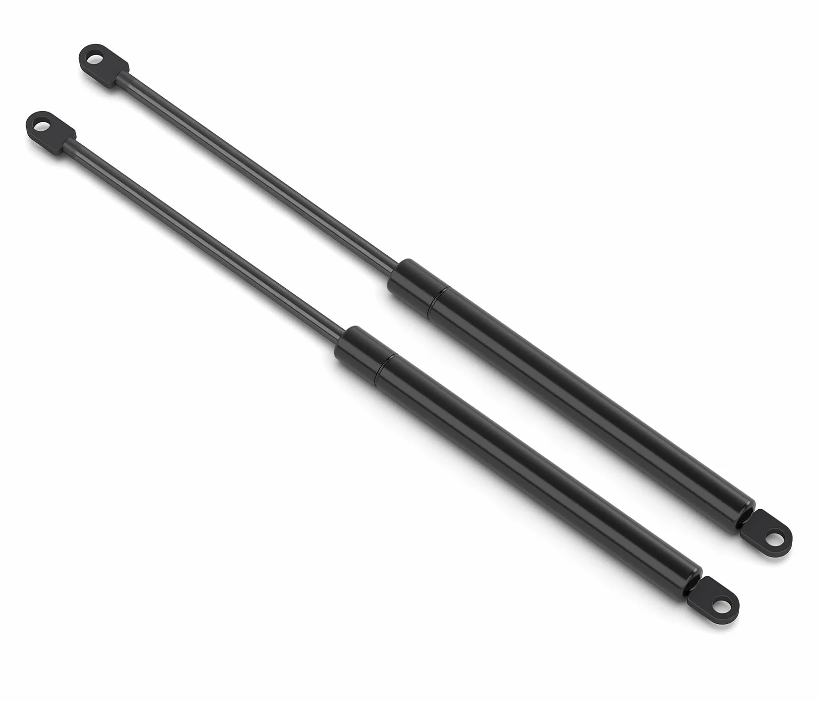 Stabilus SET 2 Stück Gasfeder LIFT-O-MAT® hydraulischer Dämpfer mit Newton / 10 kg Ausschubkraft Gasdruckfeder u.a. für Möbel, Türen, Wohnmobile, Klappenbeschläge Art.Nr. 082651 | u.a. für Möbelklappen, Wohnwagen und DIY-Projekte - Länge: 365,50 mm, Hub: