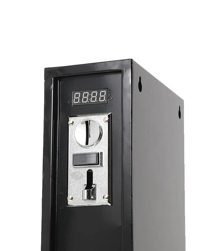 Münzbetriebener Timer-Steuerkasten, Multi-Münzprüfer-Wähler, Betriebene Timer-Steuerplatine, Münz-Timer-Steuerkasten, Netzteilkasten für Arcade-Maschine, Waschmaschine, EU Stecker 220V