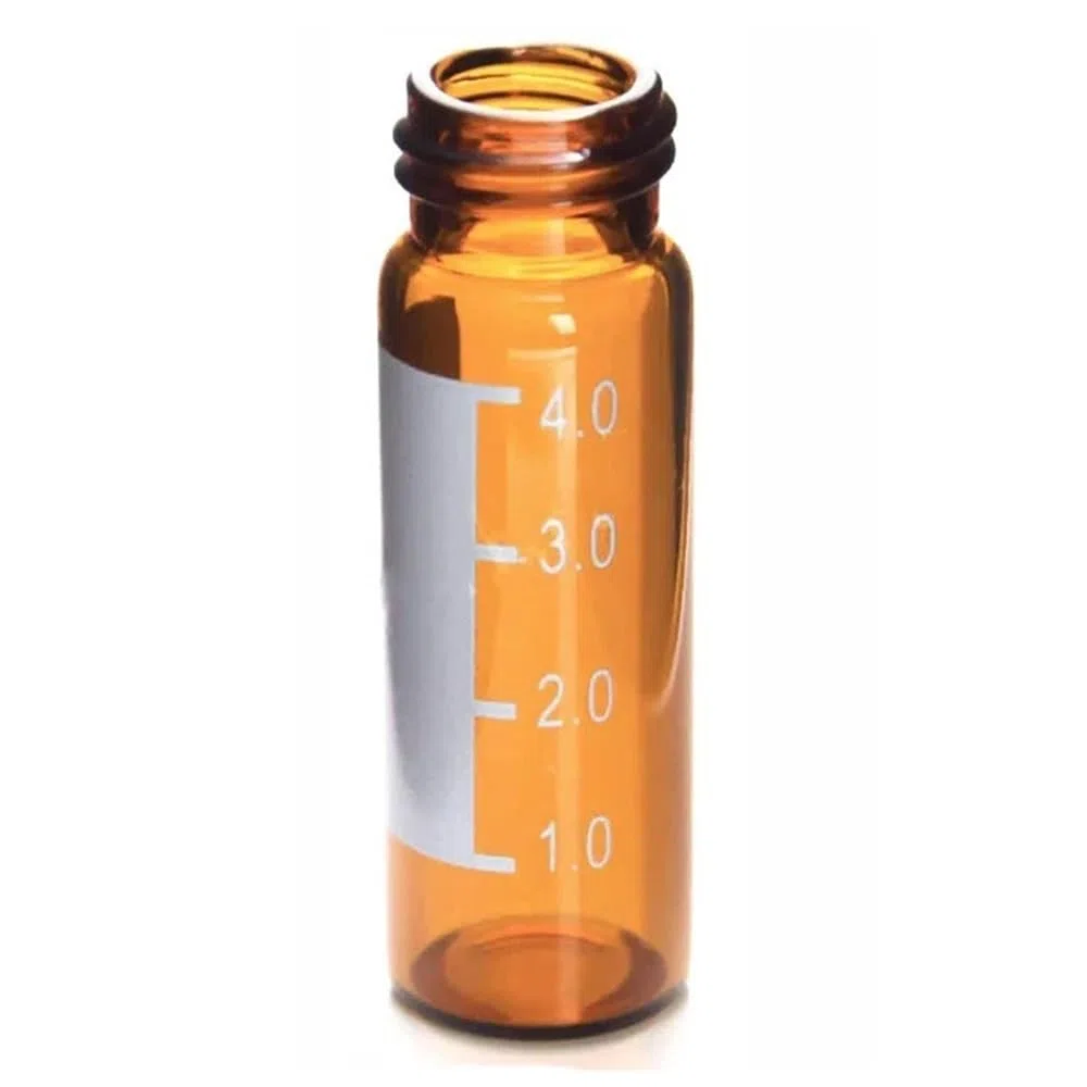 Laborausstattung und -bedarf 100 Stück braune Fläschchen 4 ml mit schwarzer, oben offener Kappe for Experimente