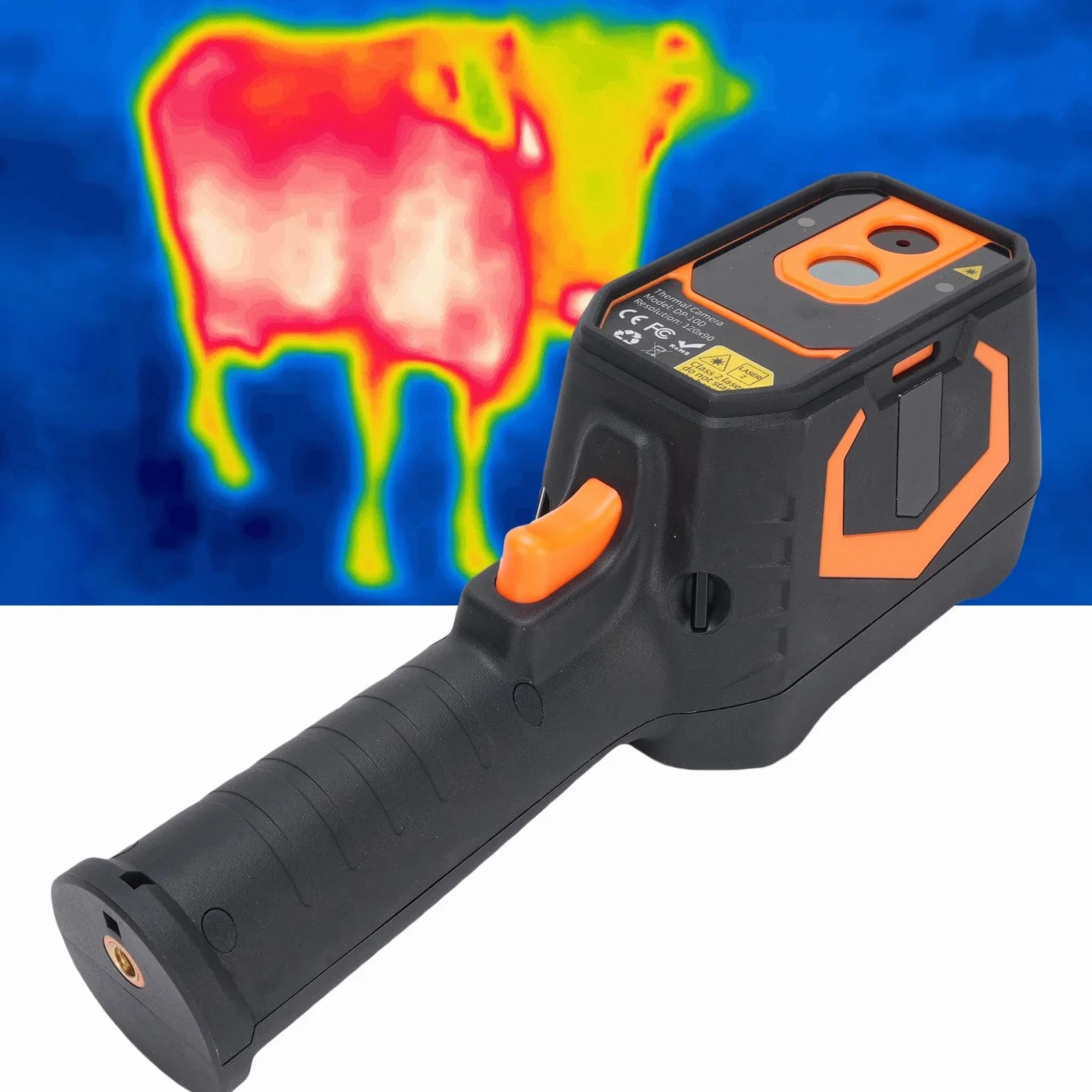 Sxhlseller 180x240 IR Auflösung Wärme Imagerkamera, -20℃ to 550℃ Hohe Genauigkeit, Handheld Infrarotkamera mit 4 GB Speicher und 8H -Batterie Für Fotovideo, Industrielle Elektrische