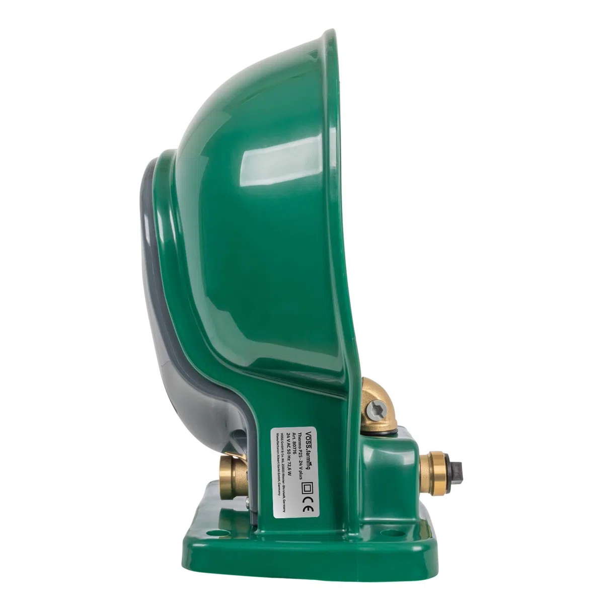 VOSS.farming beheizte Tränke Thermo P25-24V Plus, 72 Watt, 24V, automatisches Thermostat, Spezialkunststoff, Frostschutz Pferd Rind Pferdetränke Rindertränke Selbsttränke