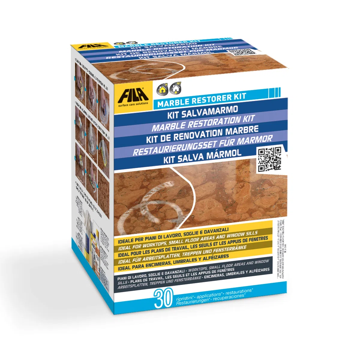 FILA 44250104 Marble Restorer Kit, 28 oz