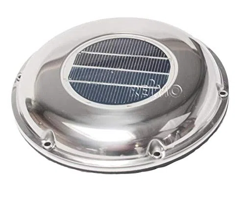 carbest Solarventilator 215mm, Edelstahl (932935231)