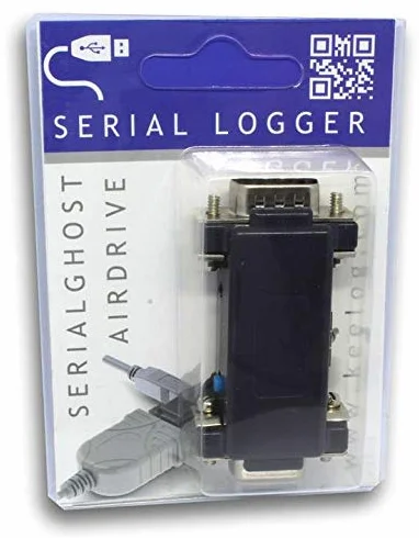 AirDrive Serieller Logger - RS232 Datenrekorder mit WiFi-Technologie und 16MB Speicher