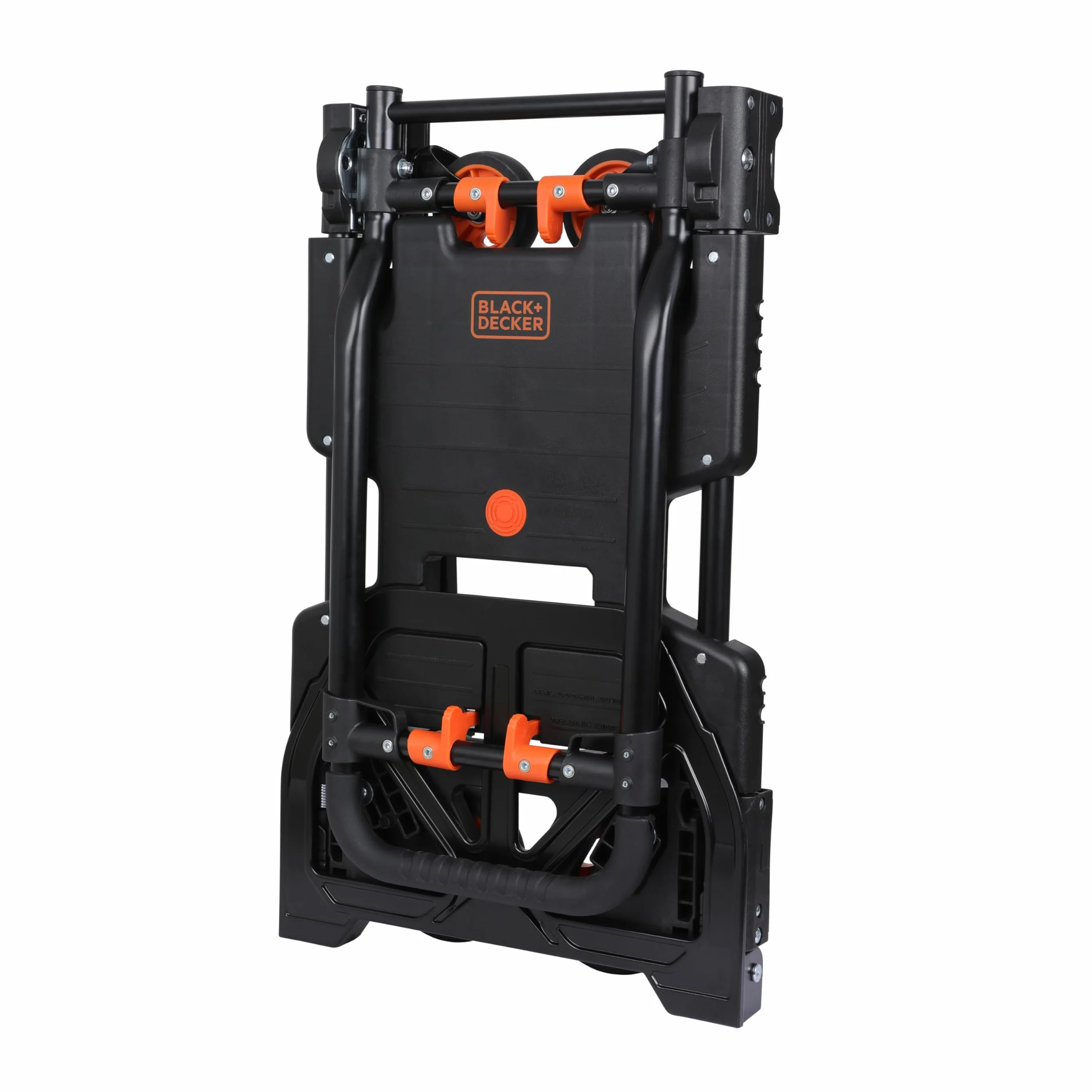 BLACK+DECKER 2-in-1 Sackkarre und Plattformwagen - Transportkarre max. 55KG - Transportwagen max. 120KG - Klappbarer Handwagen - Wagen mit robusten Rädern - Kunststoff/Stahl