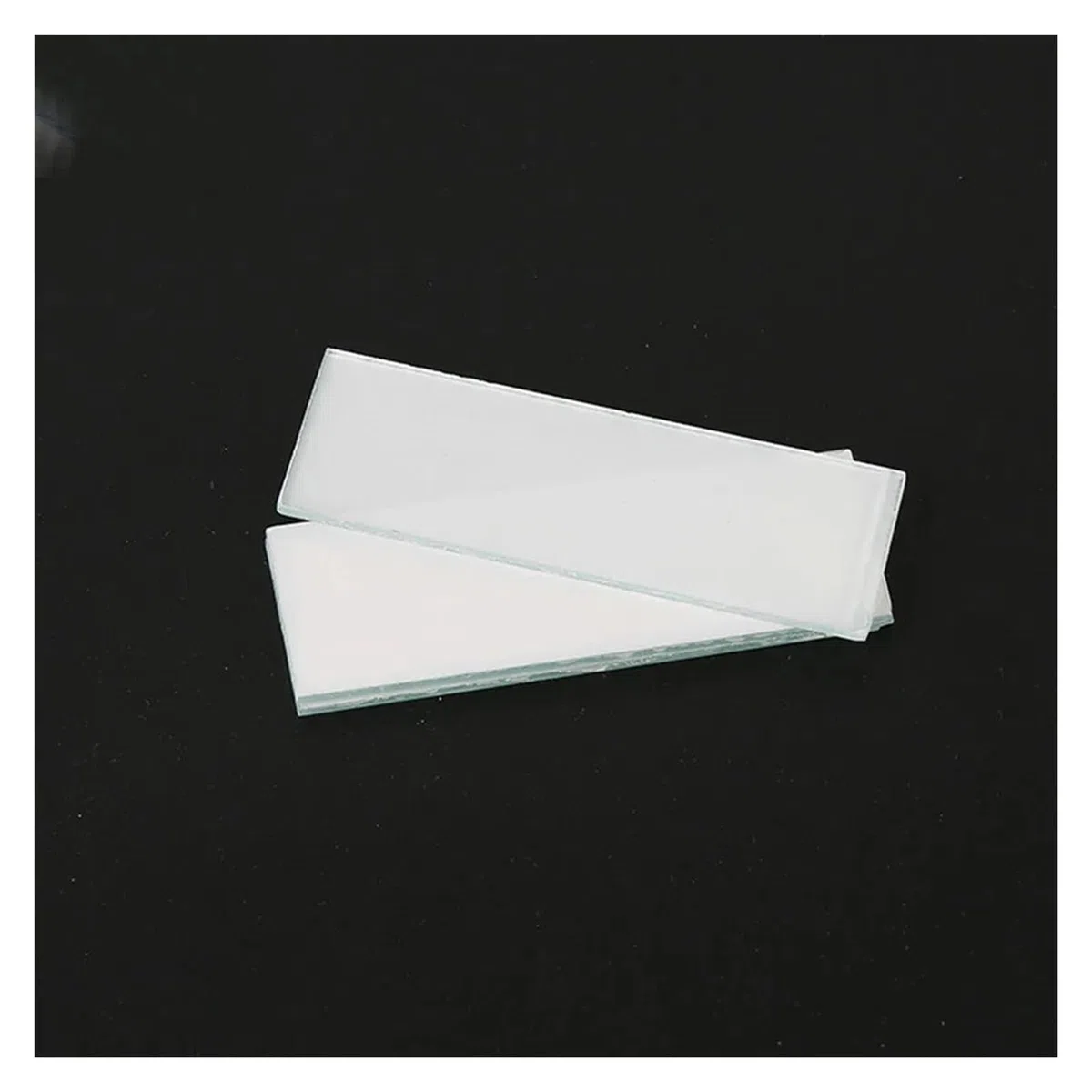 Lab HF254 Dünnschichtchromatographie-Kieselgelplatte, DC-Glasplatte mit fluoreszierender, farbentwickelnder Kieselgelplatte(25x75mm 80pcs)