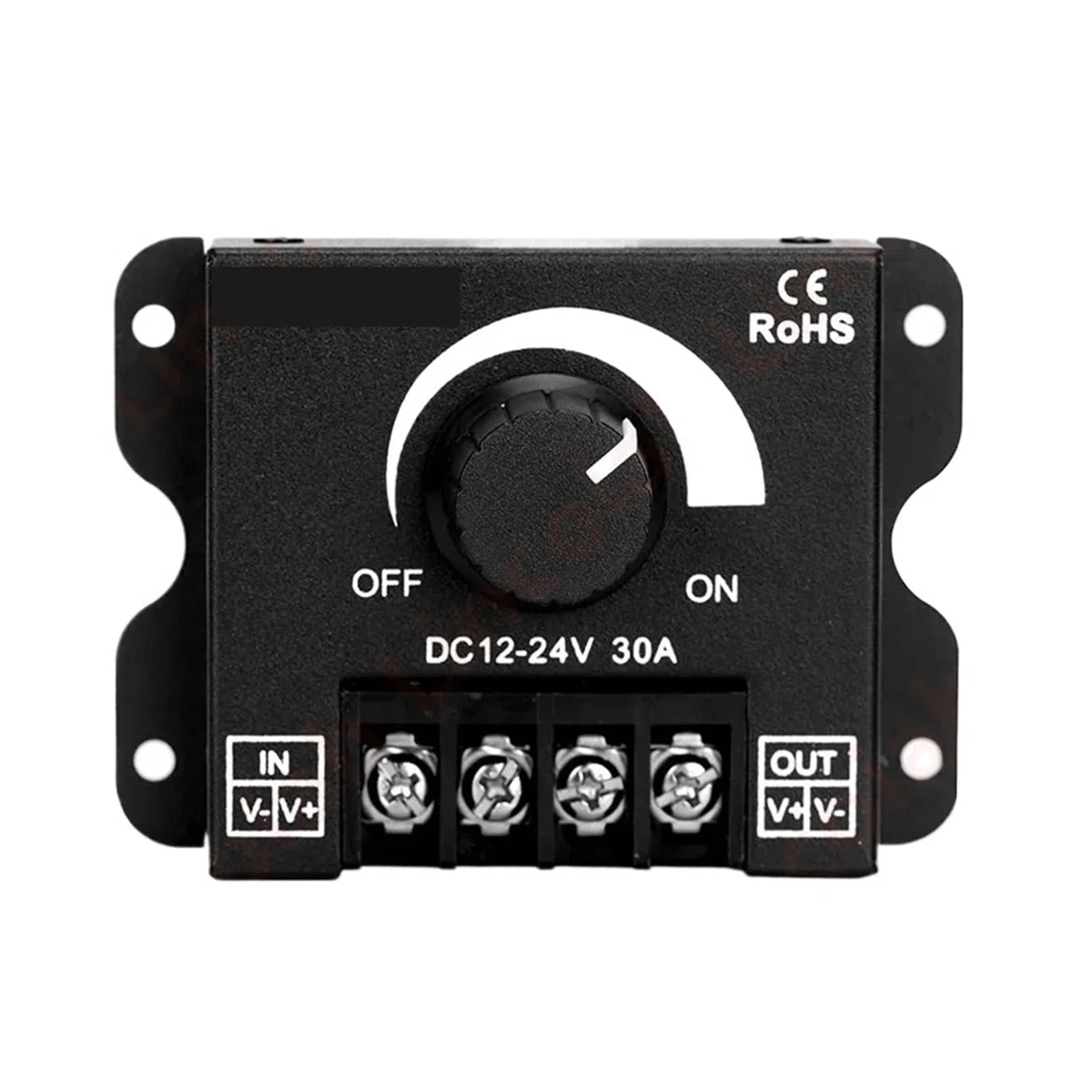 LED-Lichtstreifen-Dimmer, DC12V-24V 30A Dimmer-Controller